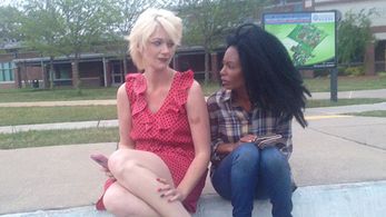 Miracle Davis and Holly Petty in Then the Night Comes (2018)