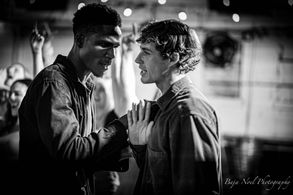 Godderick Alucard and Jadon Cal on set of OFF RIP