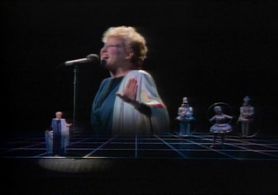 Bette Midler, Jenifer Lewis, Siobhan O'Carroll, and Helena Springs in Bette Midler: Art or Bust! (1984)