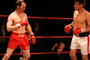 5 time world champion Erik Morales actually traded blows in the film with actor Stuart Brennan to recreate the stunning 