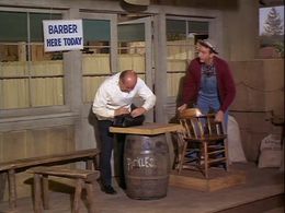 Kay E. Kuter and J. Pat O'Malley in Green Acres (1965)