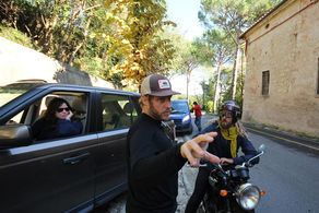 Jason Baffa directs Chris Del Moro on location in Italy for BELLA VITA