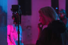 D.W. Waterson on set directing