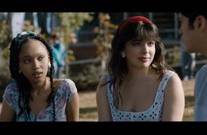 Hanani Taylor as Susie Byrd in Aristotle and Dante Discover the Secrets of the Universe, with Isabella Gomez and Max Pel