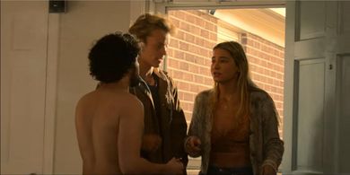 Ian Gregg (Ricky) and Rudy Pankow (JJ),& Madelyn Cline (Sarah) - Season 2, Episode 9 