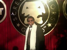 Frederick Secrease at SAG Awards Red Carpet