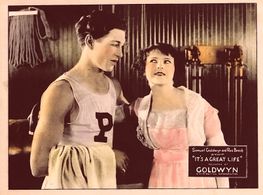 Cullen Landis and Molly Malone in It's a Great Life (1920)