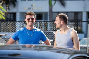 Chris Reginald Taylor on set in Bahamas- Mystery In Paradise BBC- Discovery