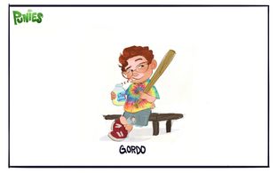 Gordon, Andy Cameron's character on The Punies