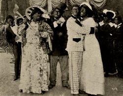 Nick Cogley, Fred Mace, and Ford Sterling in The Elite Ball (1913)