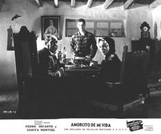 Florencio Castelló, Sara Montiel, and Armando Silvestre in Little Love of My Life (1952)