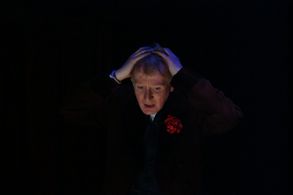 Steve Nallon, as actor in CHRISTMAS CAROL production pic.