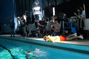 On the set of FIND THE LIGHT