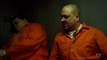 Pedro Miguel Arce and Matthew D. Matteo in The Strain (2014)