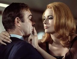 Sean Connery and Karin Dor in You Only Live Twice (1967)