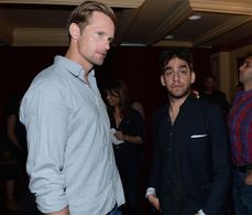 Alexander Skarsgård and Zal Batmanglij at an event for The East (2013)