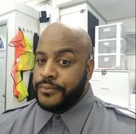 On the set of Mayor of Kingstown having fun making faces at the makeup team