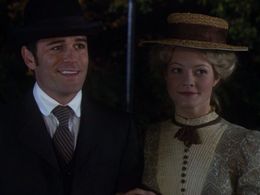 Yannick Bisson and Sarah Allen in Murdoch Mysteries (2008)