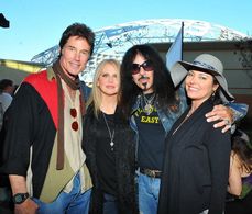 Regina Russell Banali and Frankie Banali