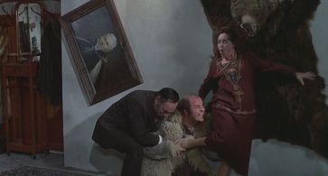 Dom DeLuise, Diana Coupland, and David Lander in The Twelve Chairs (1970)