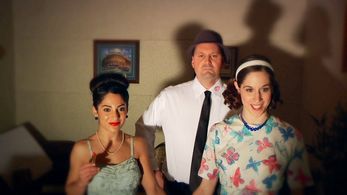 Ilana Seagull, Jack Moran, and Marissa Kelton in a scene from 