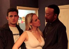 Nicky Ladanowski, Ryan Thomas & Alan Igbon in Coronation Street
