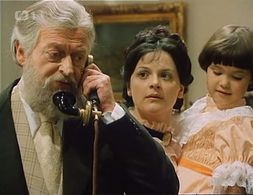 Tatjana Medvecká and Martin Ruzek in The Secret of Steel City (1979)