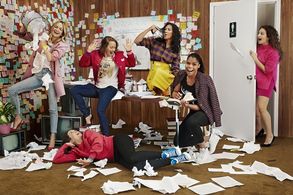 Pia Glenn, Molly McNearney, Kat Radley, Jasmine Pierce, Ariel Dumas, and Melinda Taub