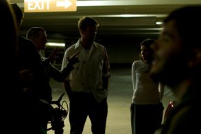 Setting up shot and blocking on 