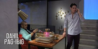 Rez Cortez and Pancho Magno in Dahil sa pag-ibig (2019)