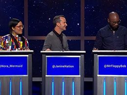 Ian Edwards, Jimmy Pardo, and Ali Wong in @midnight (2013)