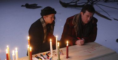 Laura Carswell with Steve Coogan