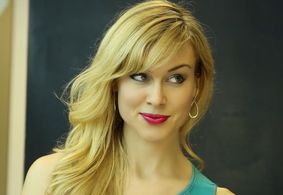 Deirdre Lorenz and Roman Puig in Great Moments in Audition History (2015)