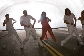 Jordan Rodrigues, Marissa Heart, Robert Roldan, and Sophia Aguiar in Breaking Through (2015)