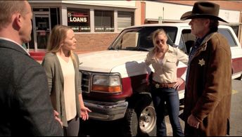 Katee Sackhoff, Robert Taylor, Eric Ladin, Adam Bartley, and Katie Stone