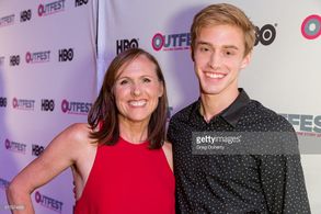 Actress Molly Shannon and Actor Tim Boardman arrive at the 2016 Outfest Los Angeles Closing Night Gala Of 'Other People'