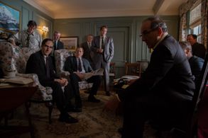 Clancy Brown, Taylor Nichols, and Victor Warren in Chappaquiddick (2017)