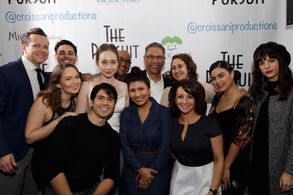 Andrea K. Torres, Carlos Alfredo Jr., Christopher Holloway, and Ani Holloway in The Pursuit (2018)