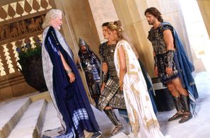 Peter O'Toole, Eric Bana, Orlando Bloom, and Diane Kruger in Troy (2004)