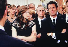 Still of Josh Casaubon and Alexandra Daddario - 