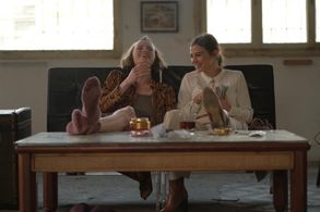 Joy Rieger and Anastasia Fein in Greener Pastures (2022)