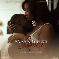 Nicole Sylvester, Dylan Verrechia, Ashanti J'Aria, and Shomari Love in Maya and Her Lover (2021)