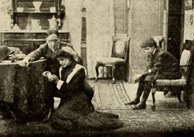 Sydney Booth, Gladys Hulette, and Miriam Nesbitt in The Winds of Fate (1911)