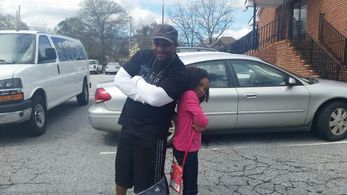 Having fun on set with George Pierre with Pierre Casting.