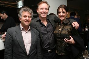 Rob Steiner, Jim Herzfeld and Nicole Hansen - Fisker Soiree LA - Ling/Song Residence, Santa Monica, CA November 28, 2012