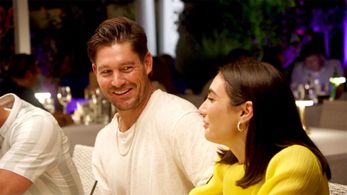 Paige DeSorbo and Craig Conover in Summer House: Hazed and Confused (2023)