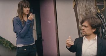 Peter Dinklage and Theresa Wayman in Pete Smalls Is Dead (2010)