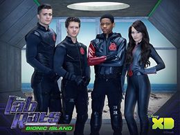 Tyrel Jackson Williams, Kelli Berglund, William Brent, and Spencer Boldman in Lab Rats (2012)