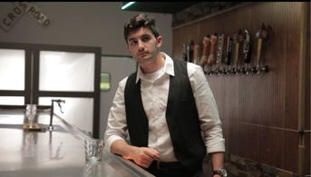 Evan James Henderson in The Bartender (2019)