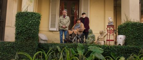 Luis Brandoni, Oscar Martínez, and Marcos Mundstock in The Weasel's Tale (2019)